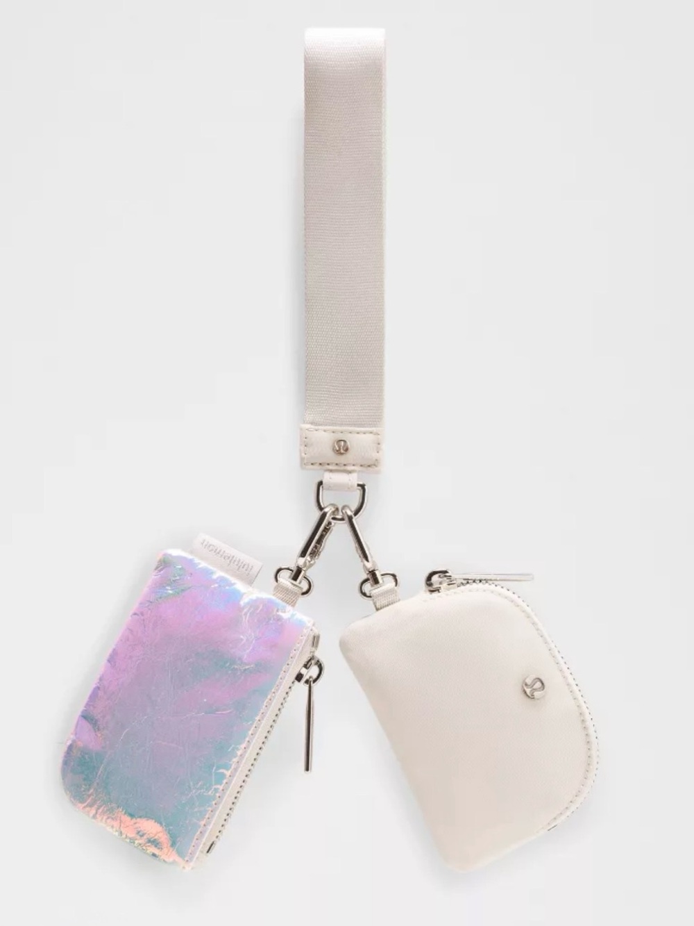 Lululemon Dual Pouch Wristlet *Iridescent *NEW